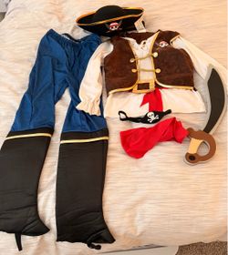 Kids Pirate Halloween Costume Set