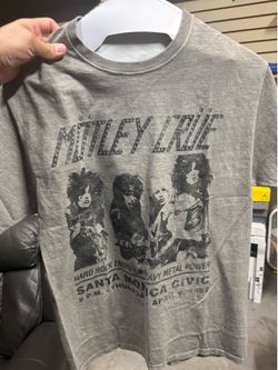 Motley crew shirts