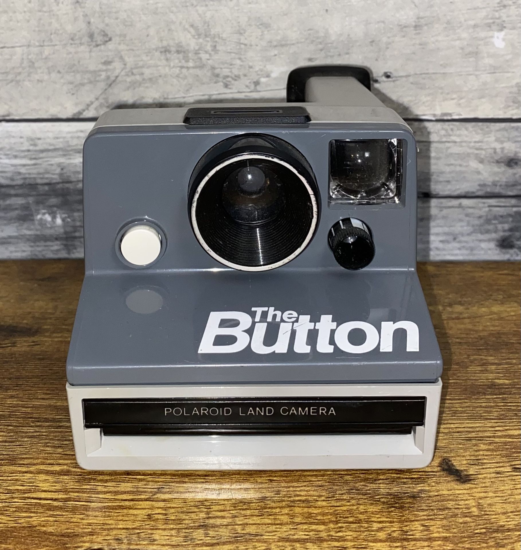 Vintage The Button Polaroid Land Camera SX-70 Instant Camera
