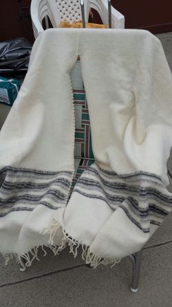Poncho de lana