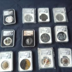 Graded Silver Coin Collection