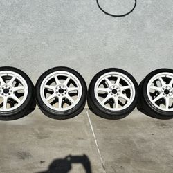 18” Rims And Tires 