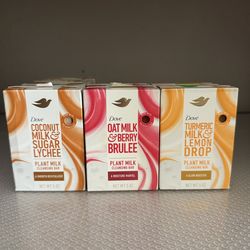 Dove oat milk shower bars