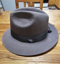 Men's Gray Wool Hat 