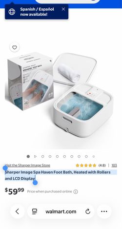 Spa Haven Foot Bath