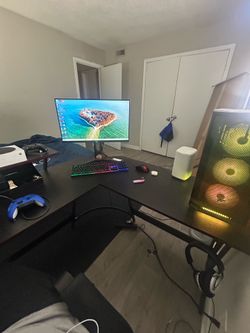 Gaming PC Setup – RTX 4060 / Ryzen 5 7600 / 144Hz Monitor
