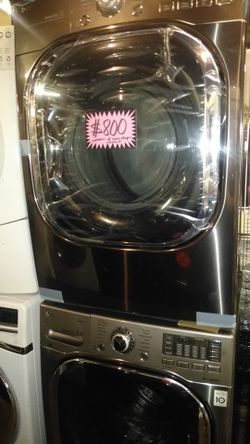 LG Front Load Washer and New Electric Dryer (scratched/dented)