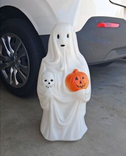 Vintage Halloween Blow Mold Ghost Empire Decoration *READ*