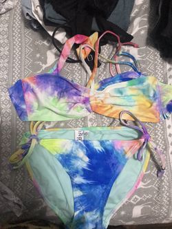 Victoria Secret Bras 34 B & Brand New Size Small Swim Suit 