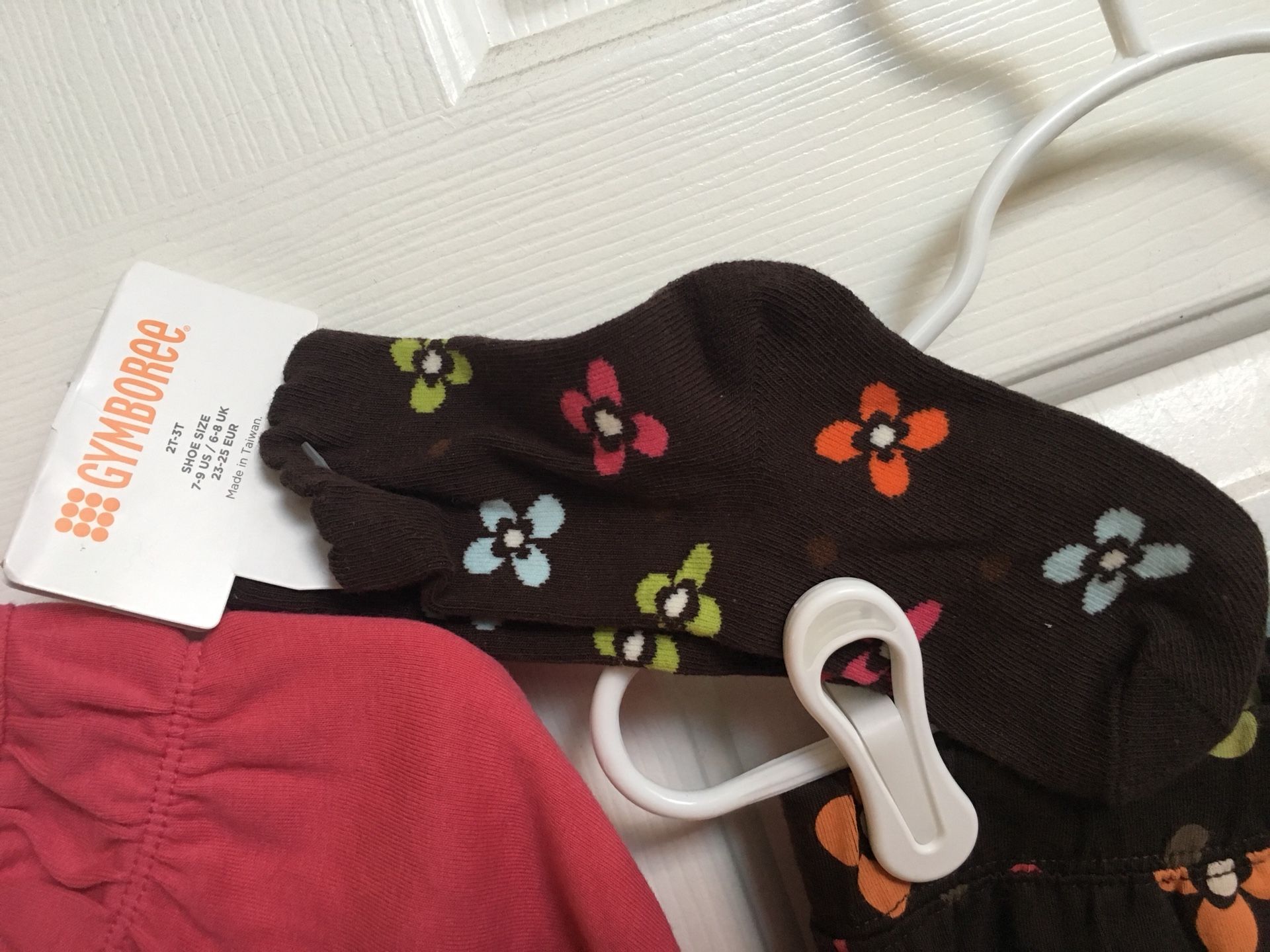 Gymboree, girls clothes, 2T, shirt, socks, pants, NWT