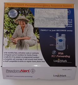 Freedom Alert personal emergency response system $10 FIRM
