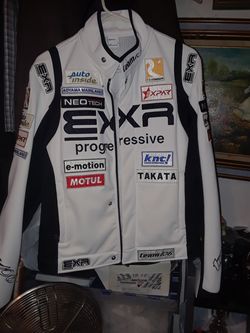 EXR UNISEX RACING JACKET. (LARGE)