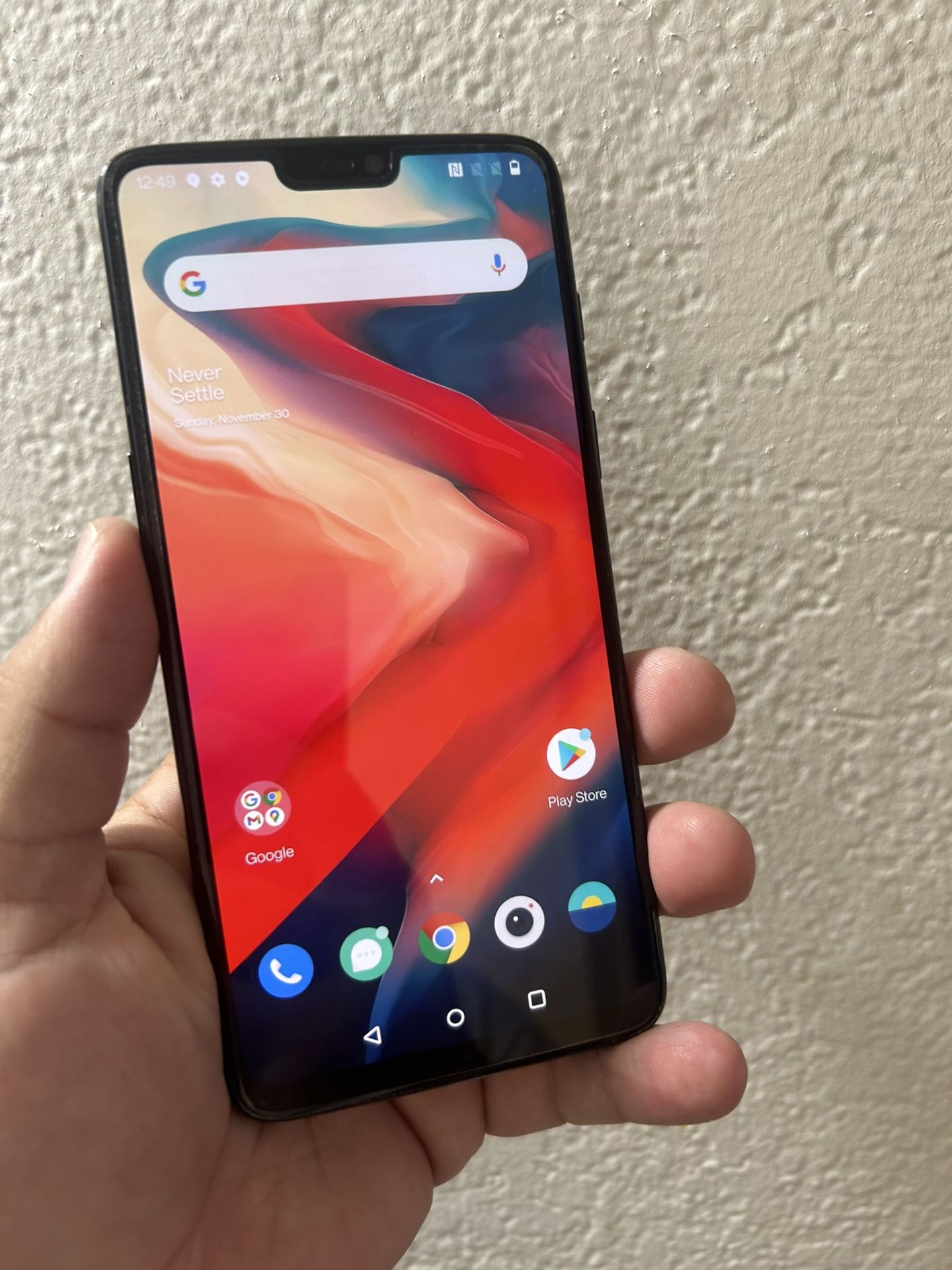 OnePlus 6 256gb Unlocked Minor LCD Burn