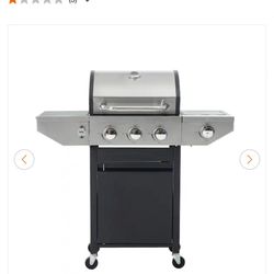 Gas Grill 3 Burner  Propane Gas New