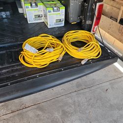 100ft Extension Cords , 30 Dollars Each..