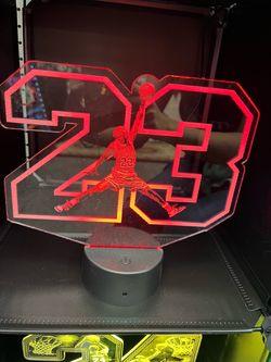 23 Chicago bulls Jordan led lamp