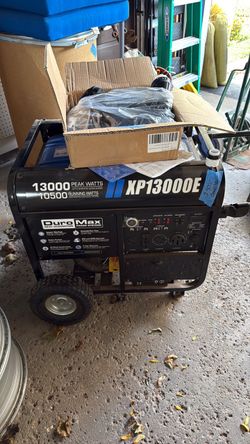 Duromax 13000E single fuel Generator/Cord to Panel