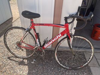 Bianchi Via Nirone C2C Road bike size 50 Red Rare *USED*