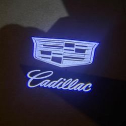 2 Cadillac Puddle Projector Logo Lights Plug And Play Easy Install SHIPPING AVAILABLE