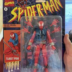 Marvel Legends Retro Spider-Man Scarlet Spider