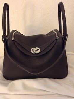 Hermès Lindy 34  with Palladium Hardware