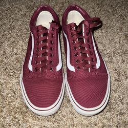 Vans- Burgundy Old Skool
