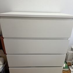 IKEA MALM 4-Drawer Dresser