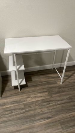 White desk