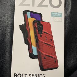 BRAND NEW IN BOX ZIZO Bolt Samsung Galaxy A13 / A13 5G Holster Case Tempered Glass, Kickstand 