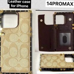 Leather Wallet Case For iPhone 14Promax