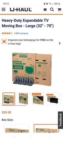 Tv moving box