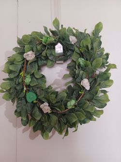 Summer Hanging Front Door Wreath