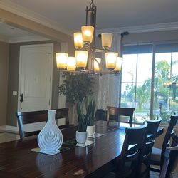 9 light chandelier