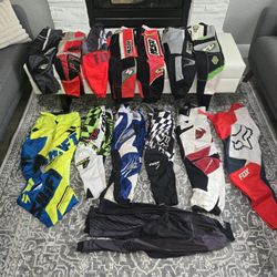 13 Dirt Bike / Quad Riding Pants Kids Sizes