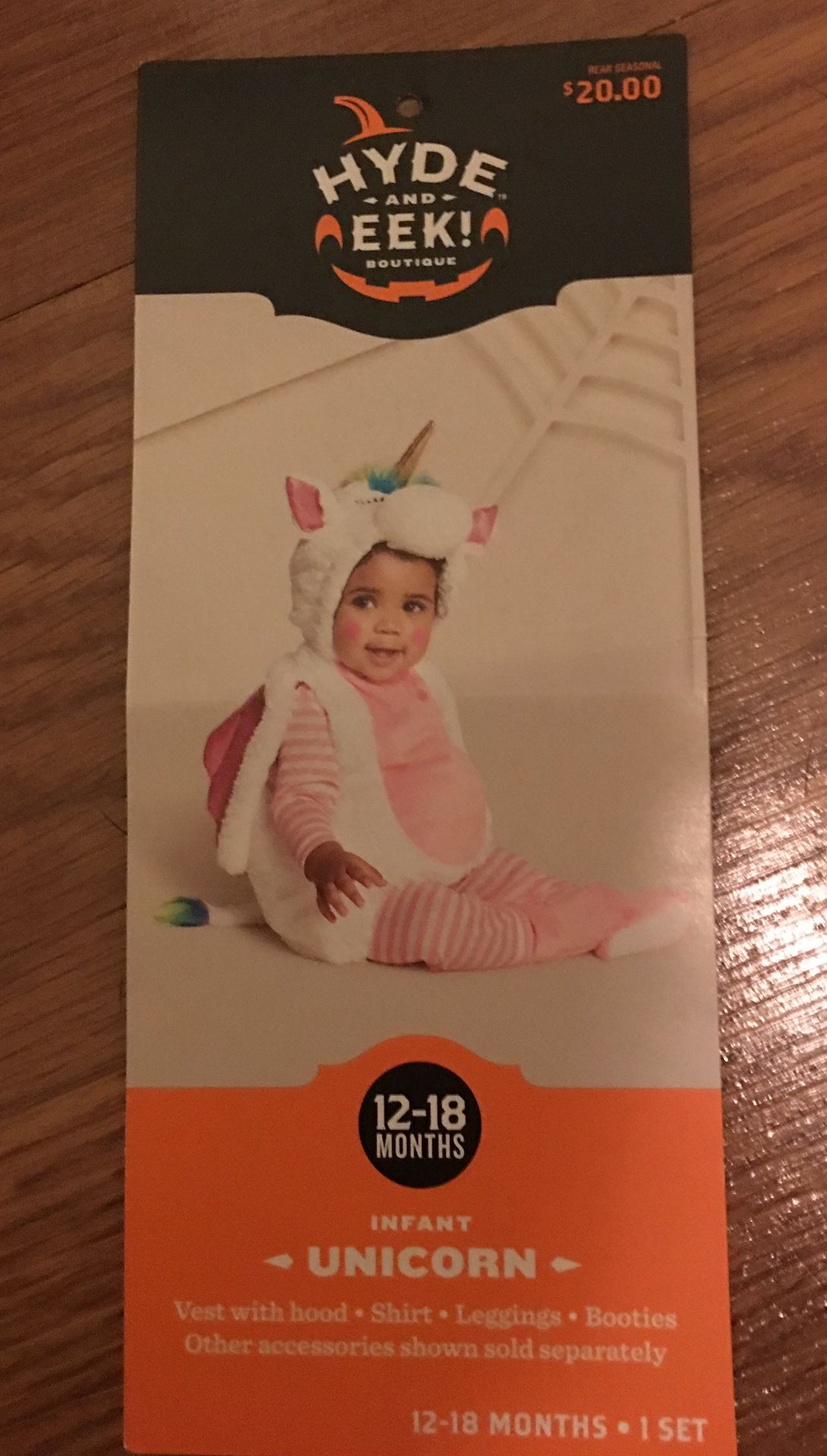 Infant unicorn costume