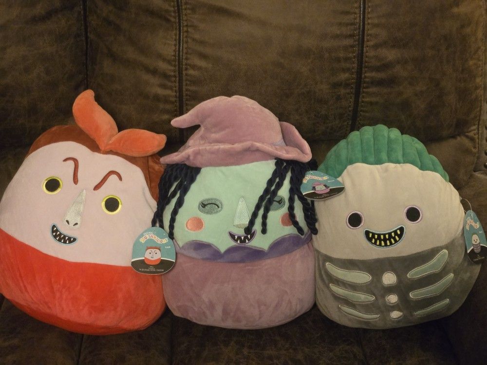 NIGHTMARE BEFORE CHRISTMAS SQUISHMALLOWS SET