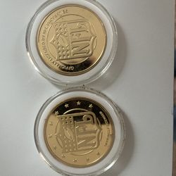 Licensed NFL Super Bowl Coins