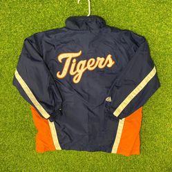 Detroit Tigers Majestic Windbreaker Men’s Size Medium 