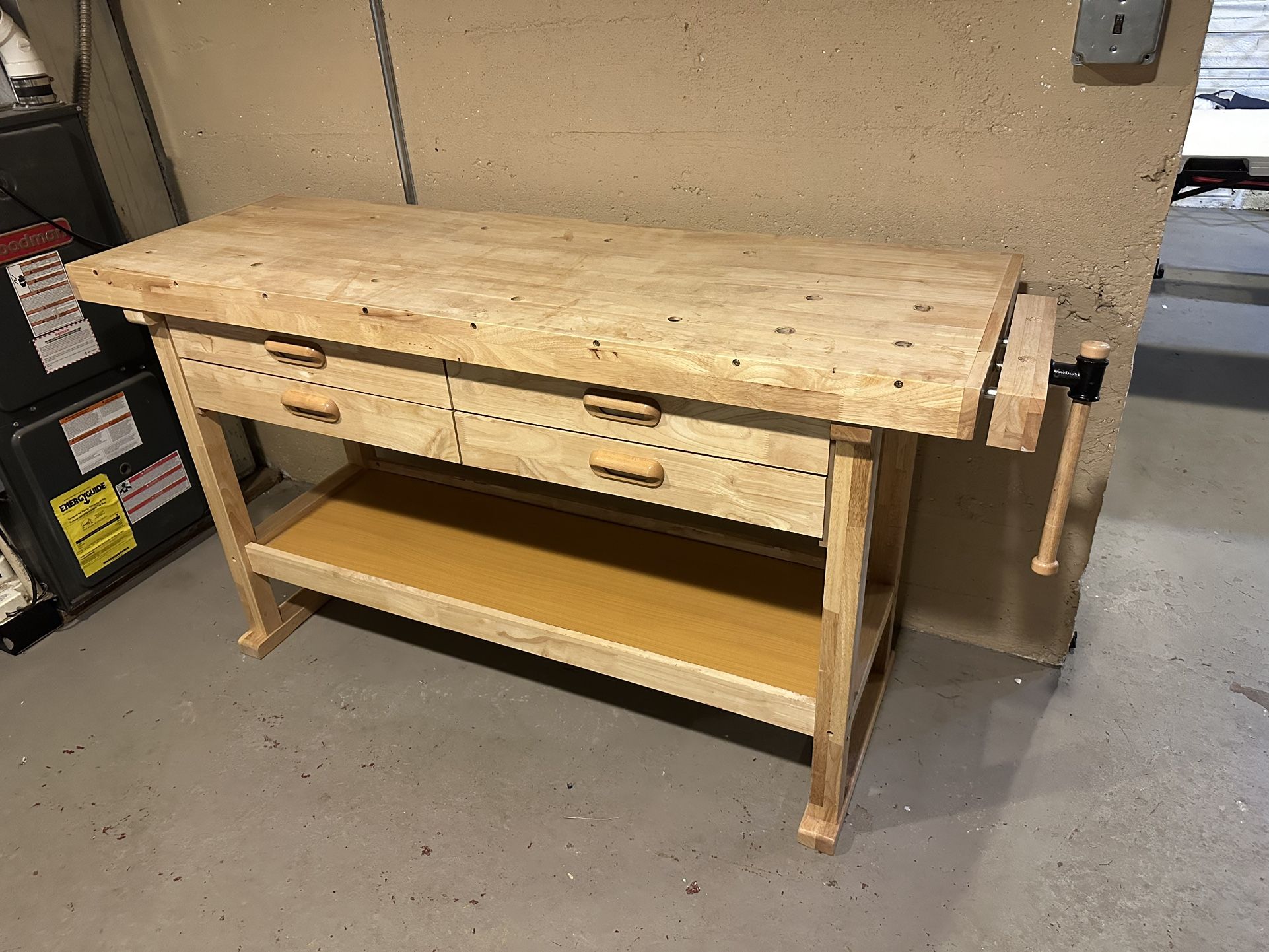 Hardwood Workbench