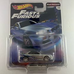 Hot Wheels Fast & Furious Fast Imports Nissan Skyline GTR R34
