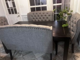 Table and chairs
