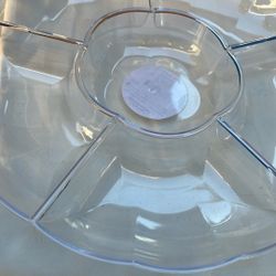 Round Compartment Tray