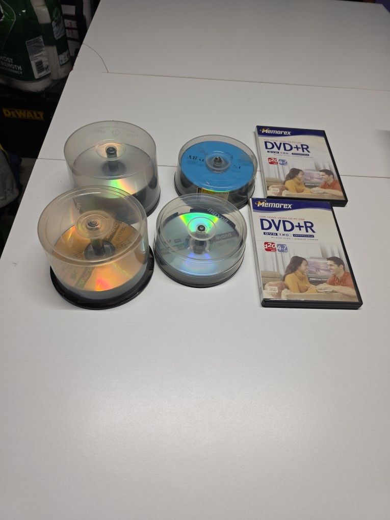 DVD+R, CD-R, CD-R MUSIC (2x)