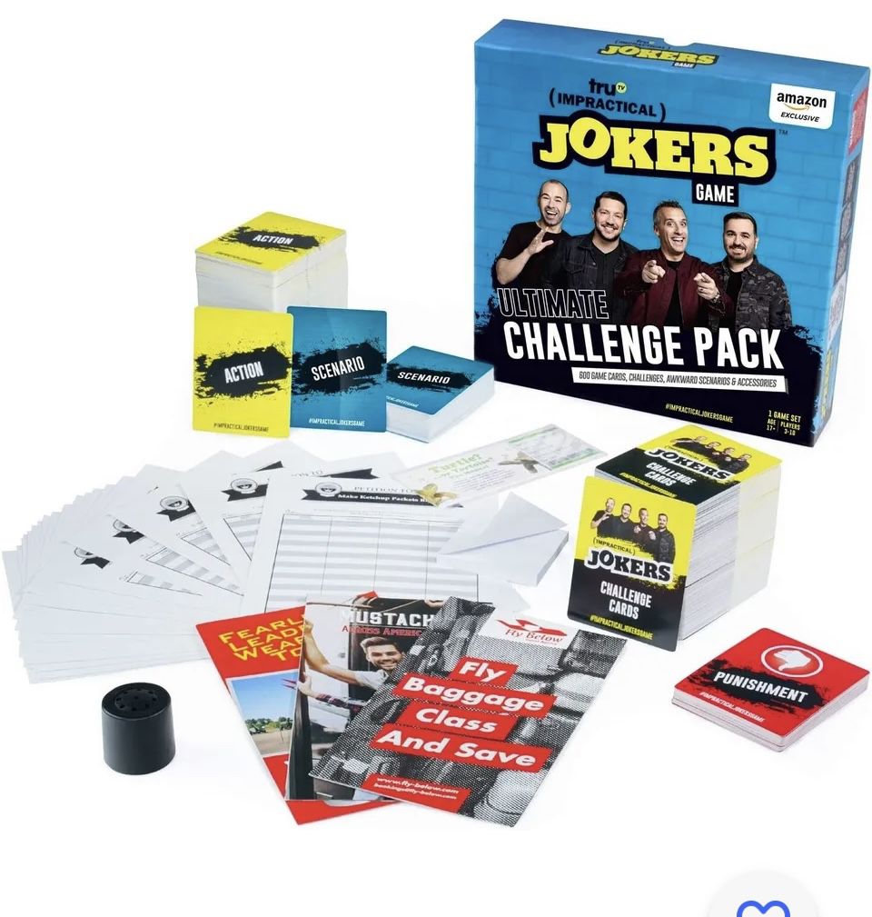 Jokers Board Game Ultimate Challenge Pack, NEW IN BOX, Fun game !!