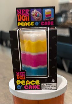 Nee Doh Peace O' Cake Stress Toy
