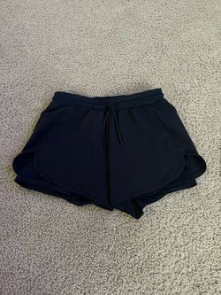 All In Motion kids black athletic shorts size large