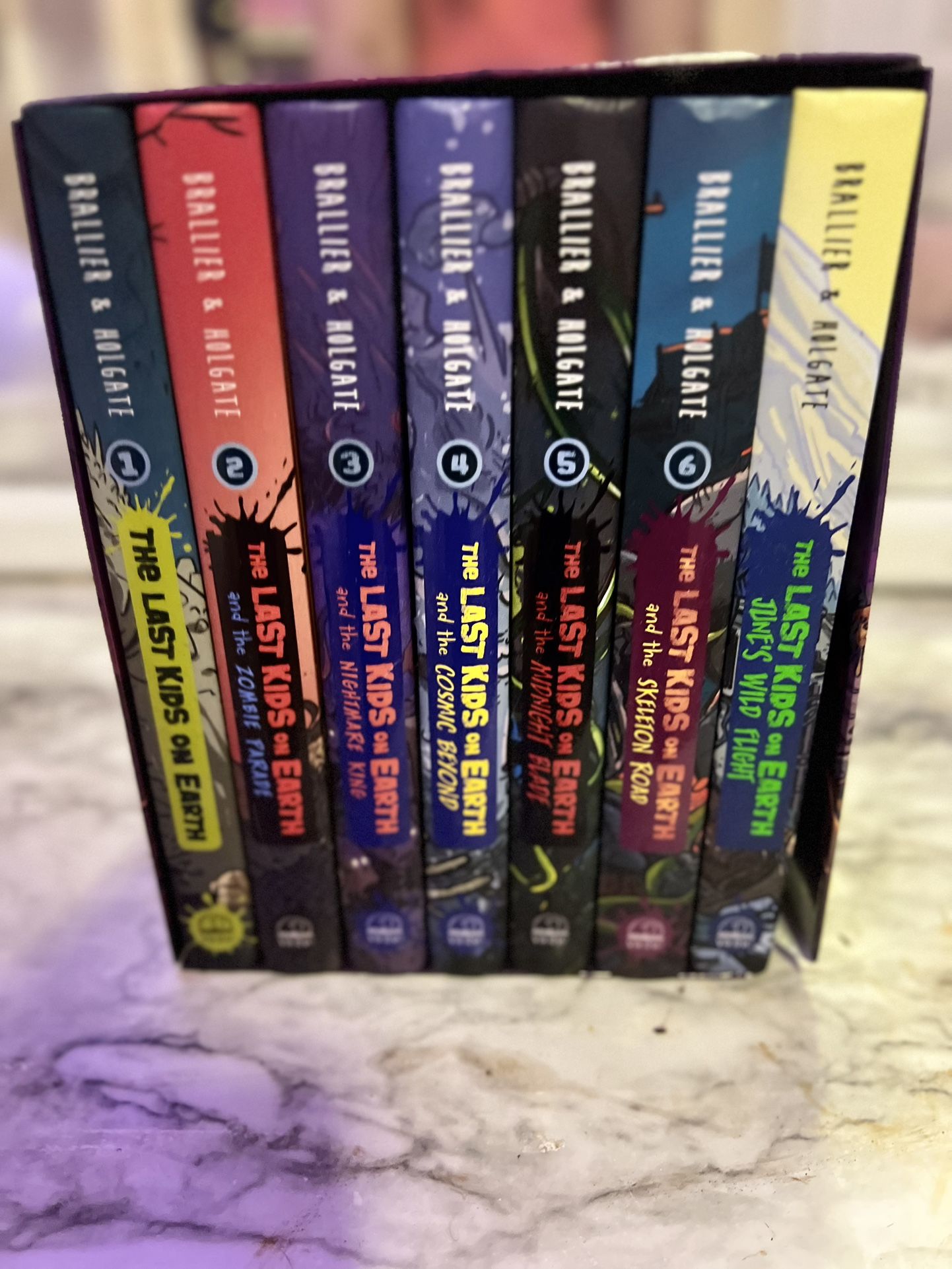 Last Kids On Earth Series By Max Brallier  7 Books 