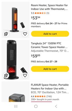 Room Heater, Space Heater for Indoor Use