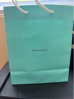 Authentic Tiffany and Co gift bag