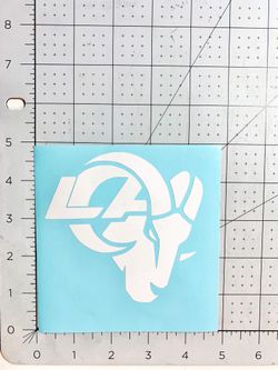 Rams Los Angeles Decal